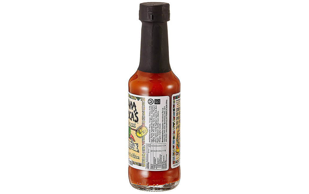 Mama Africa's Chilli Mint Zulu Sauces Glass Bottle 125 millilitre